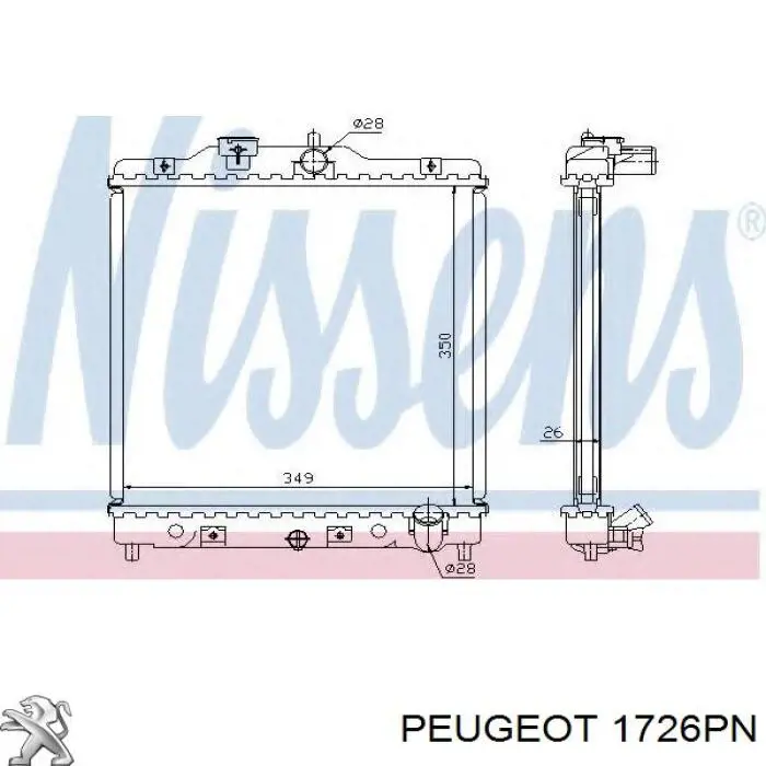 1726PN Peugeot/Citroen