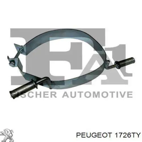 Выхлоп задний Peugeot/Citroen 1726TY цена, от 16.09 USD