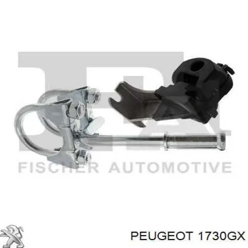 Silenciador posterior 1730GX Peugeot/Citroen