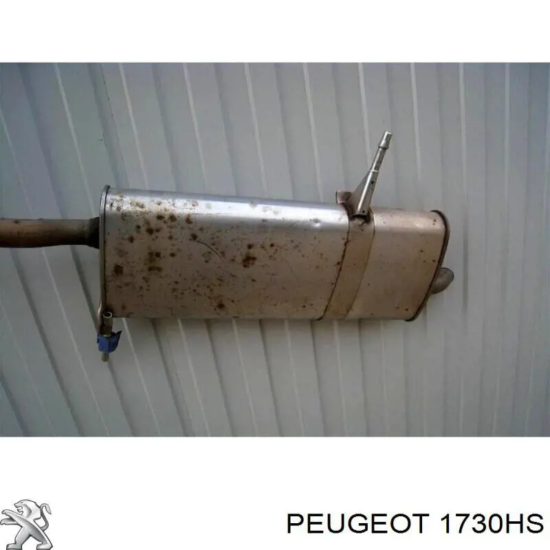 Купить 1730HS Peugeot/Citroen Глушитель задний