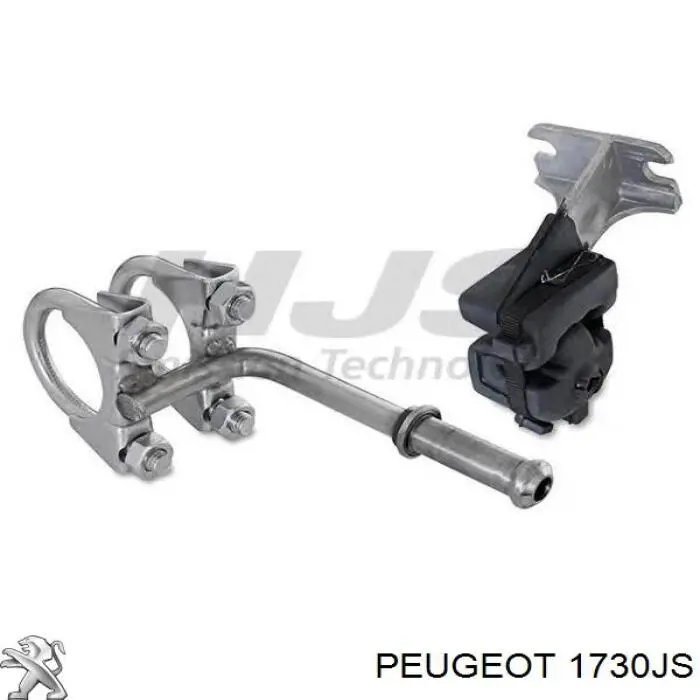 Выхлоп задний Peugeot/Citroen 1730JS цена, от 76.82 USD