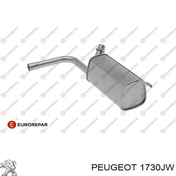 Выхлоп задний Peugeot/Citroen 1730JW цена, от 705.52 USD