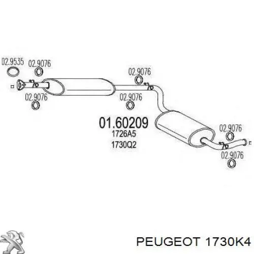 1730K4 Peugeot/Citroen 