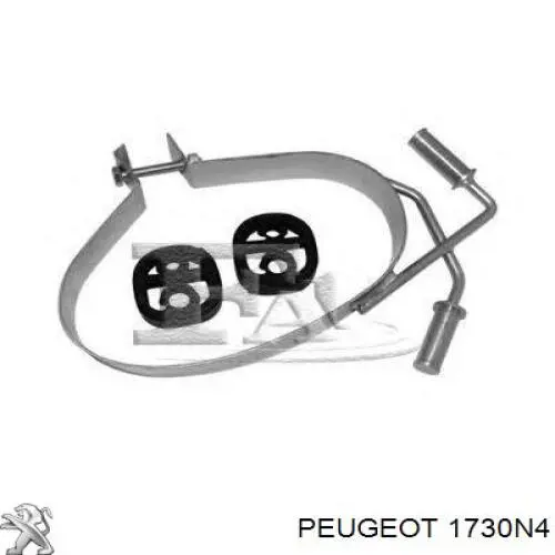 Купить 1730N4 Peugeot/Citroen Глушитель задний
