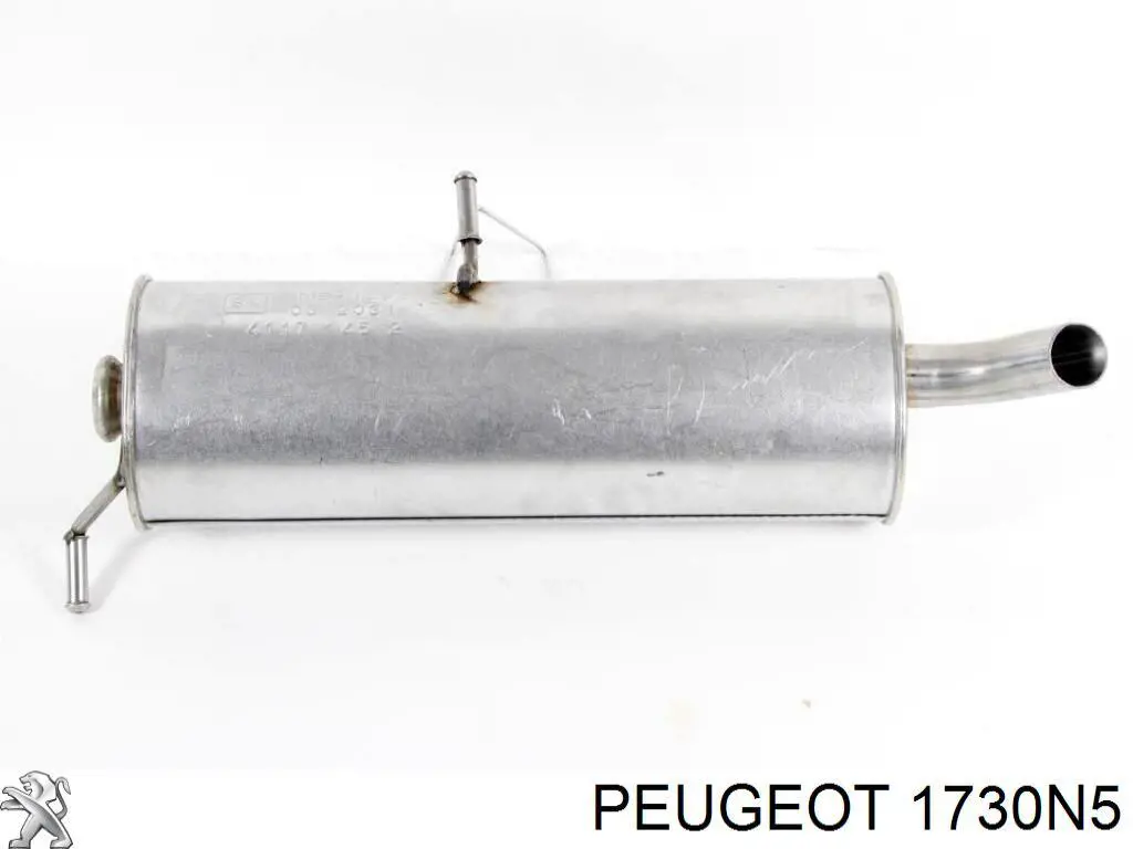 Выхлоп задний Peugeot/Citroen 1730N5 цена, от 48.17 USD