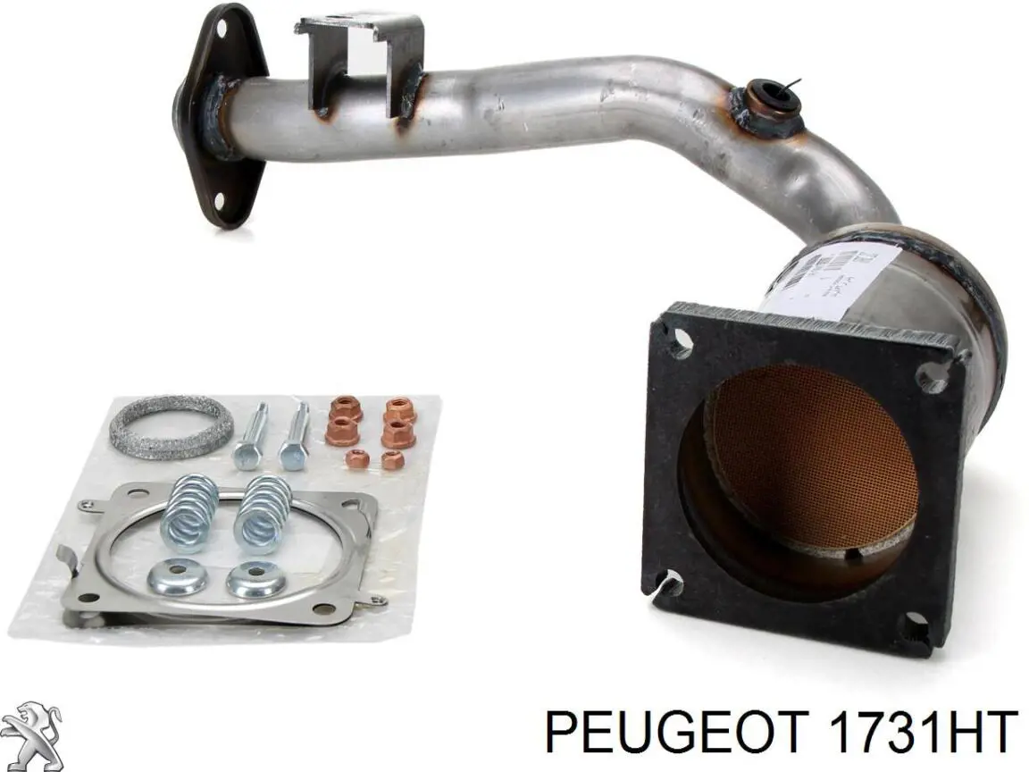 Купить 1731HT Peugeot/Citroen Преобразователь отработавших газов