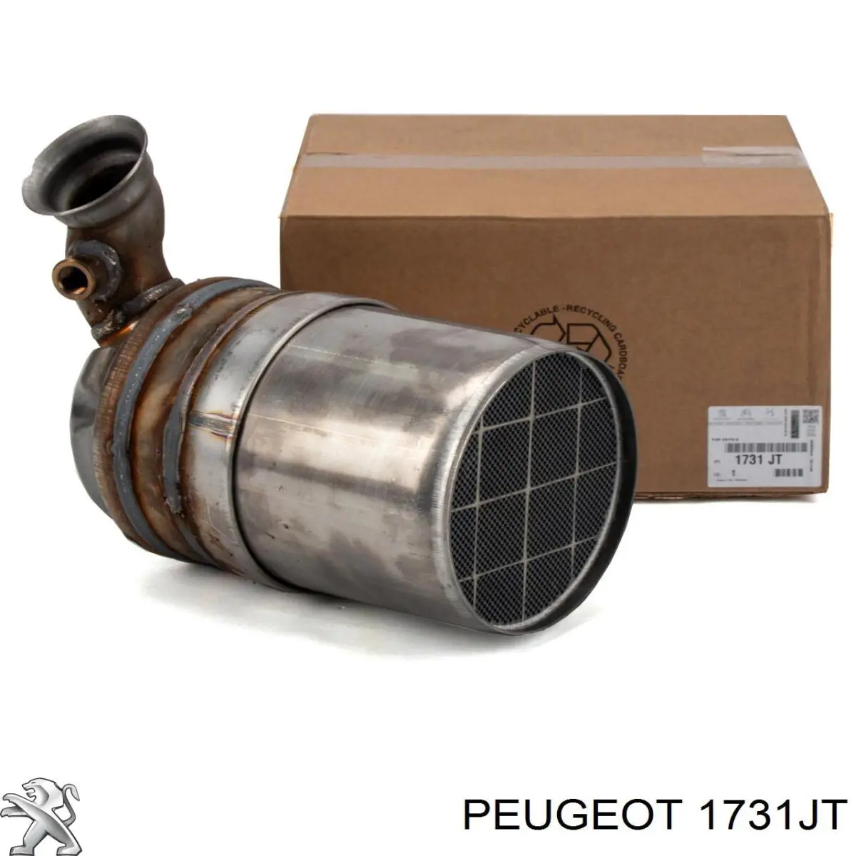 Сажевый фильтр 1731JT Peugeot/Citroen
