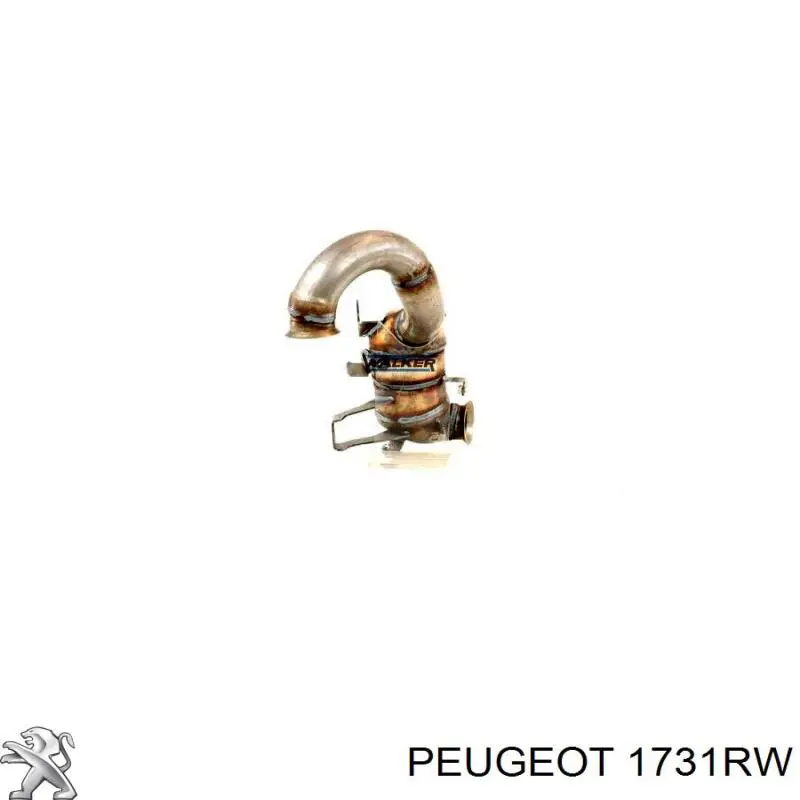 Катализатор 1731NH Peugeot/Citroen