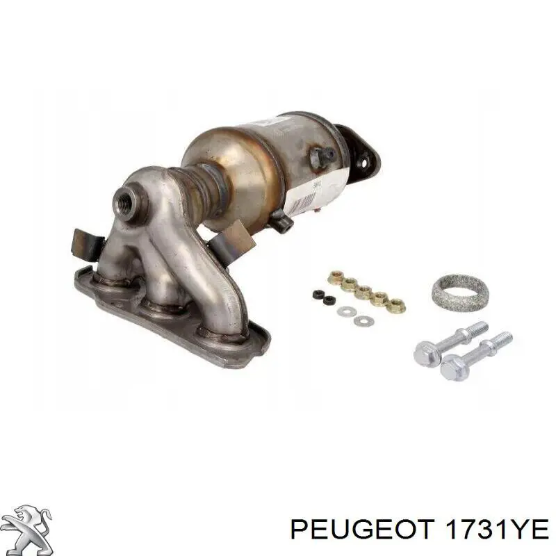 1731YE Peugeot/Citroen Конвертор-катализатор