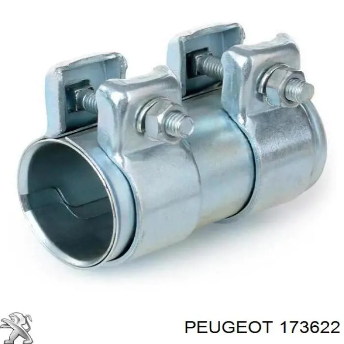 173622 Peugeot/Citroen хомут глушителя передний