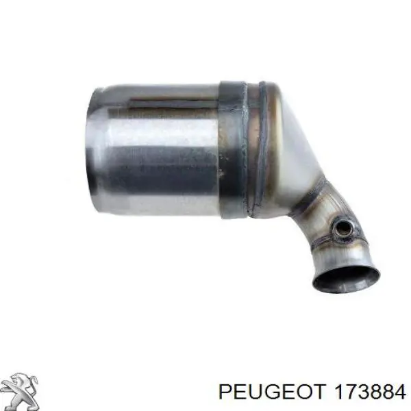 173846 PEUGEOT Filtro de partículas (FAP) original y equivalente