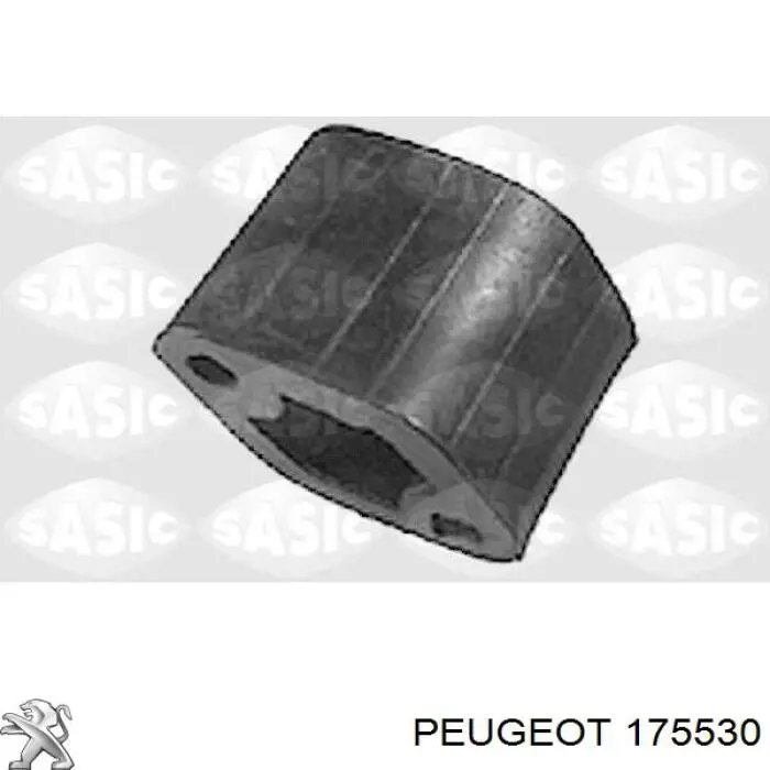 175530 Peugeot/Citroen подушка крепления глушителя