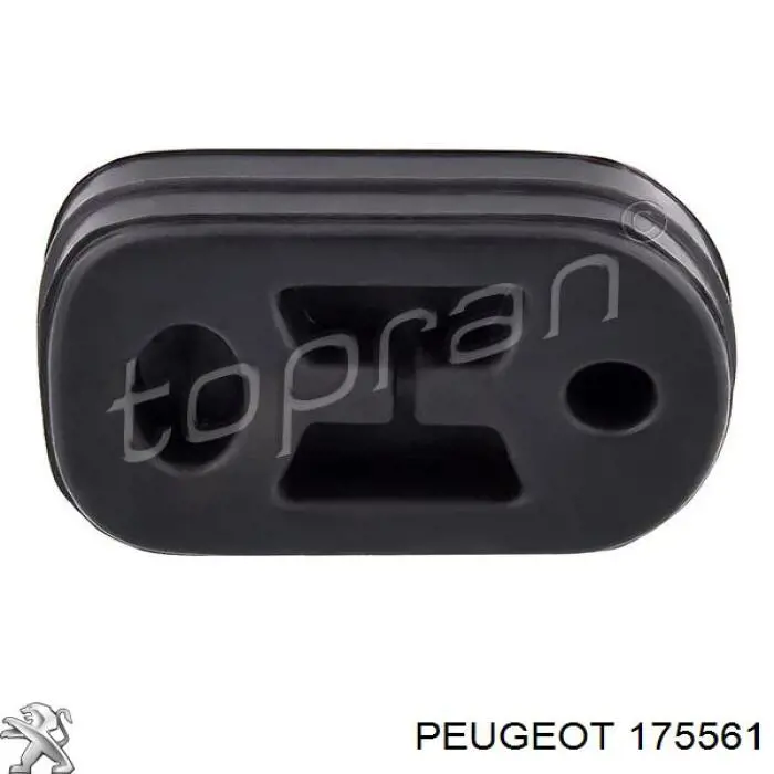175561 Peugeot/Citroen подушка крепления глушителя
