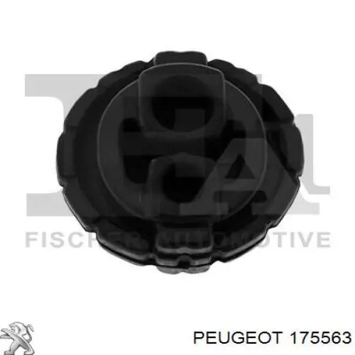 175563 Peugeot/Citroen подушка крепления глушителя