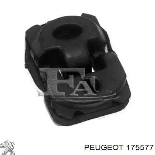 175577 Peugeot/Citroen подушка крепления глушителя
