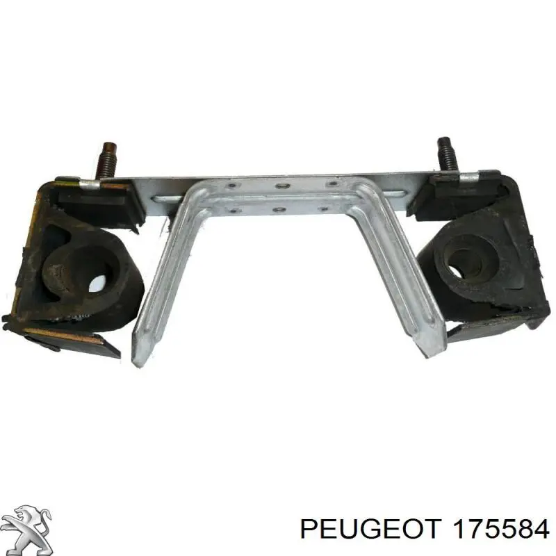 175584 Peugeot/Citroen кронштейн приемной трубы глушителя