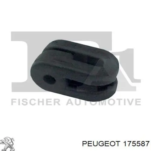 175587 Peugeot/Citroen подушка крепления глушителя