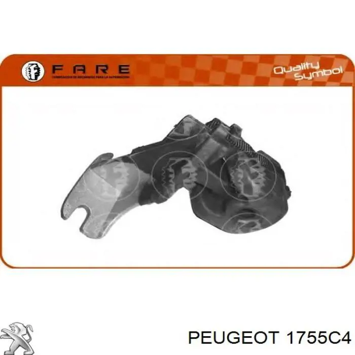 Хомут глушителя 1755C4 Peugeot/Citroen