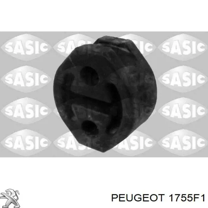 1755F1 Peugeot/Citroen подушка крепления глушителя