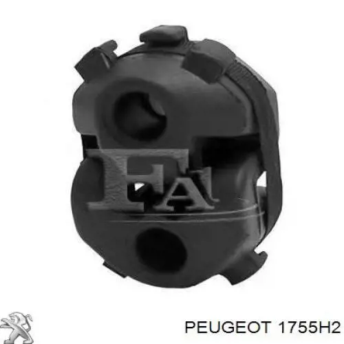 1755H2 Peugeot/Citroen подушка крепления глушителя
