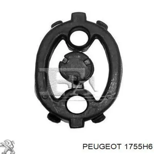 Подушка глушителя 1755H6 Peugeot/Citroen