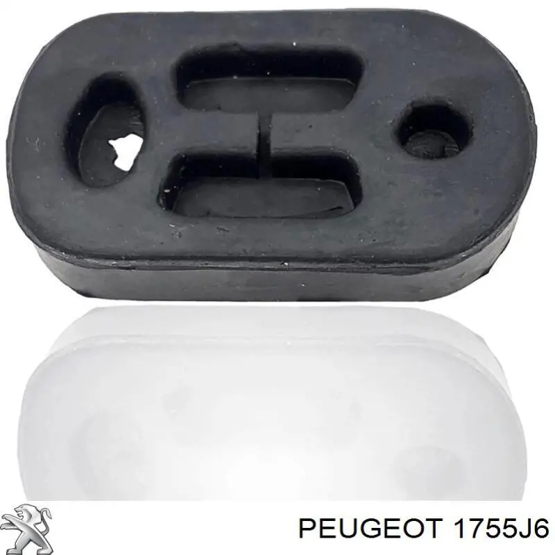 Хомут крепления глушителя задний Peugeot/Citroen 1755J6 цена, от 13.92 USD