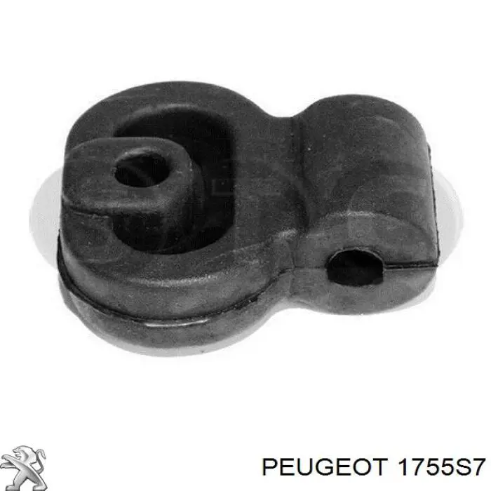 1755S7 Peugeot/Citroen подушка глушителя