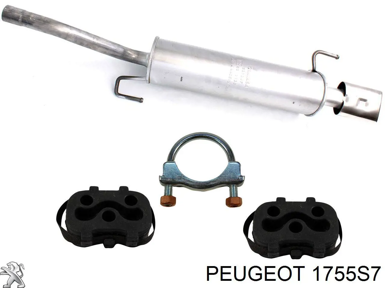 Подушка крепления глушителя Peugeot/Citroen 1755S7 цена, от 1.90 USD