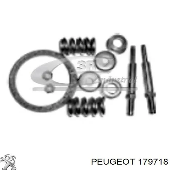 179718 Peugeot/Citroen прокладка приемной трубы глушителя