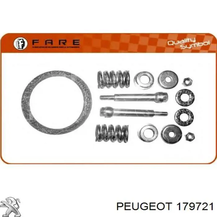 Прокладка глушителя 179882 Peugeot/Citroen