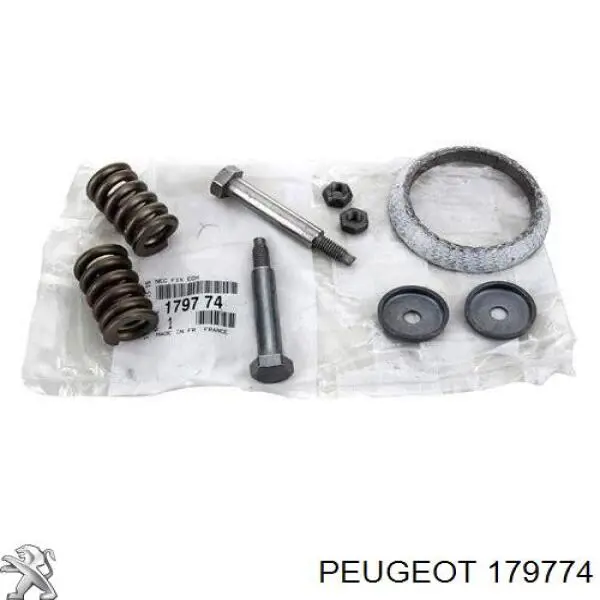 179774 Peugeot/Citroen vedante de tubo de admissão do silenciador