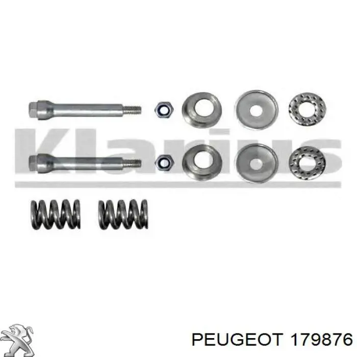 179876 Peugeot/Citroen прокладка приемной трубы глушителя