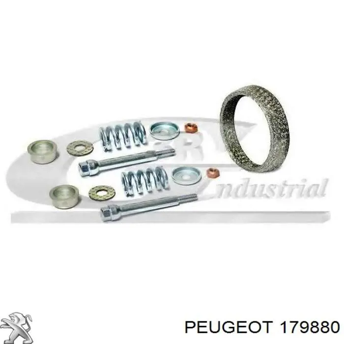 179880 Peugeot/Citroen прокладка приемной трубы глушителя