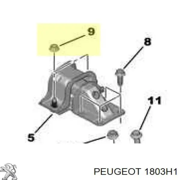  Peugeot/Citroen 1803H1 цена, от 1.59 USD