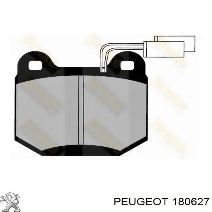 Купить 180627 Peugeot/Citroen Кронштейн подушки (опоры) двигателя задней