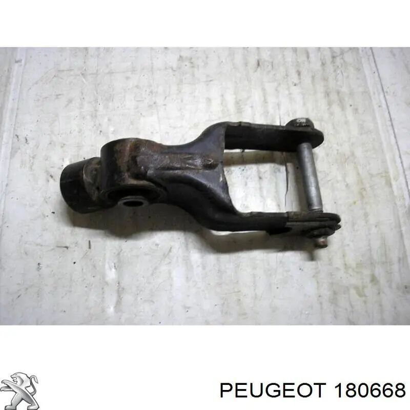 Кронштейн подушки (опоры) двигателя, задней Peugeot/Citroen 180668