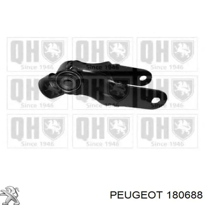 Кронштейн подушки (опоры) двигателя, задней Peugeot/Citroen 180688