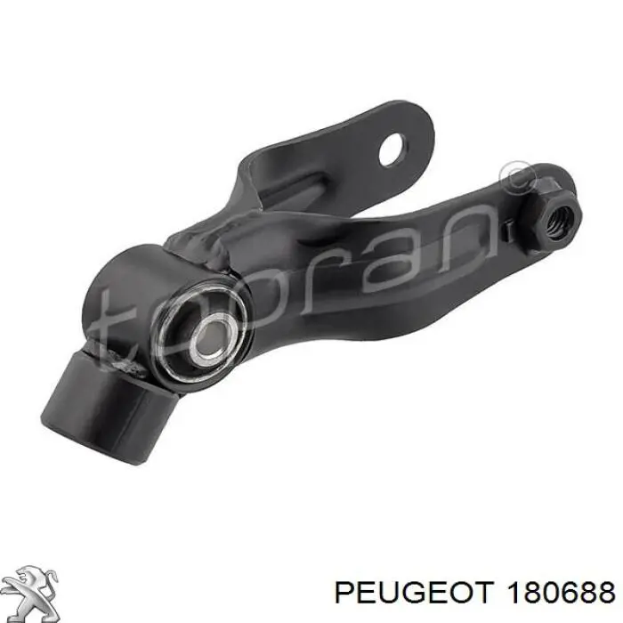 Soporte para taco de motor trasero 180688 Peugeot/Citroen