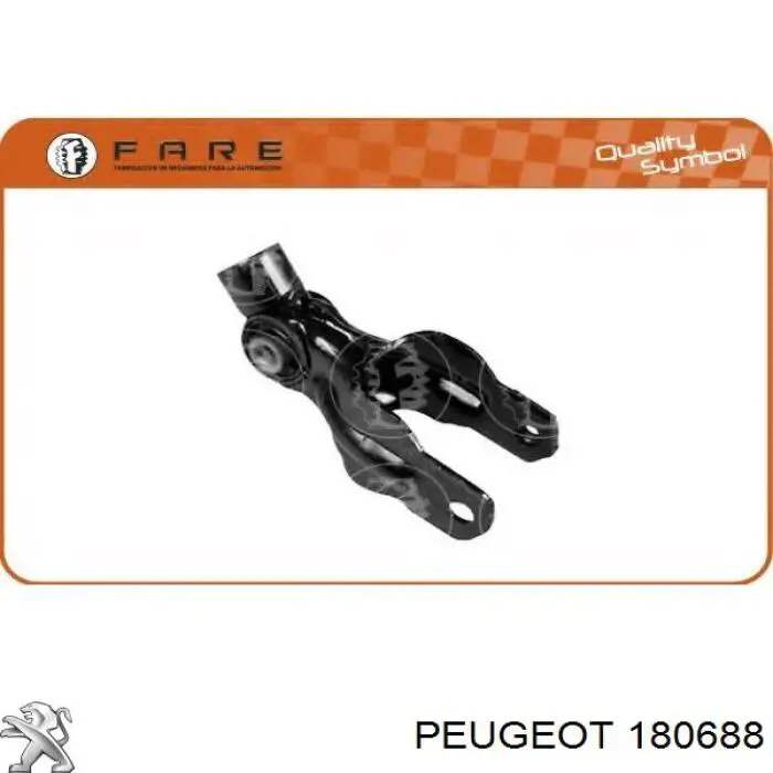 Купить 180688 Peugeot/Citroen Кронштейн подушки (опоры) двигателя задней