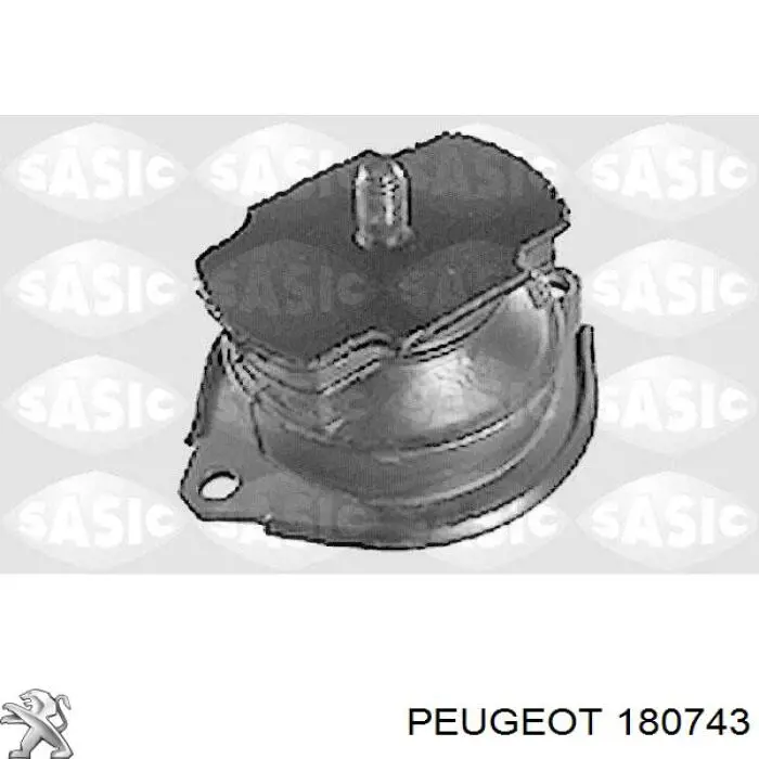 180743 Peugeot/Citroen подушка (опора двигателя левая/правая)