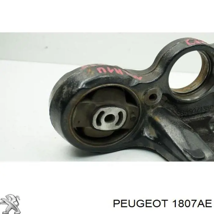 1807AE Peugeot/Citroen Подушка (опора) двигателя, задняя (сайлентблок)