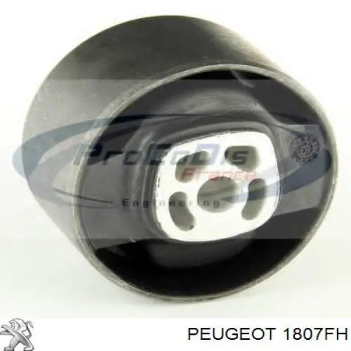 Soporte, motor, trasero, silentblock 1807FH Peugeot/Citroen