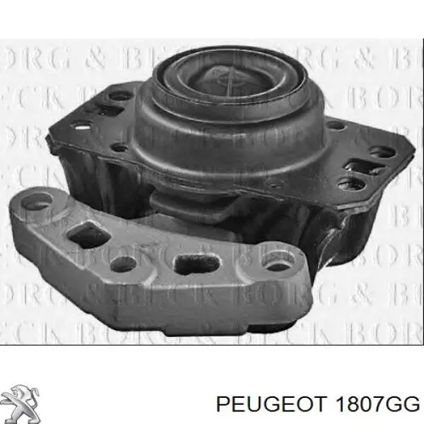 1807GG Peugeot/Citroen подушка (опора двигателя правая)
