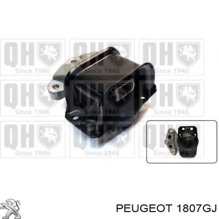 Подушка двигателя Peugeot/Citroen 1807GJ цена, от 73.25 USD
