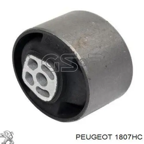 1807HC Peugeot/Citroen Coxim (suporte) traseiro de motor