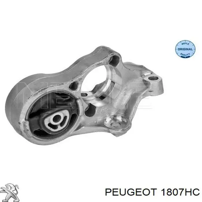 Coxim (suporte) traseiro de motor Peugeot/Citroen 1807HC