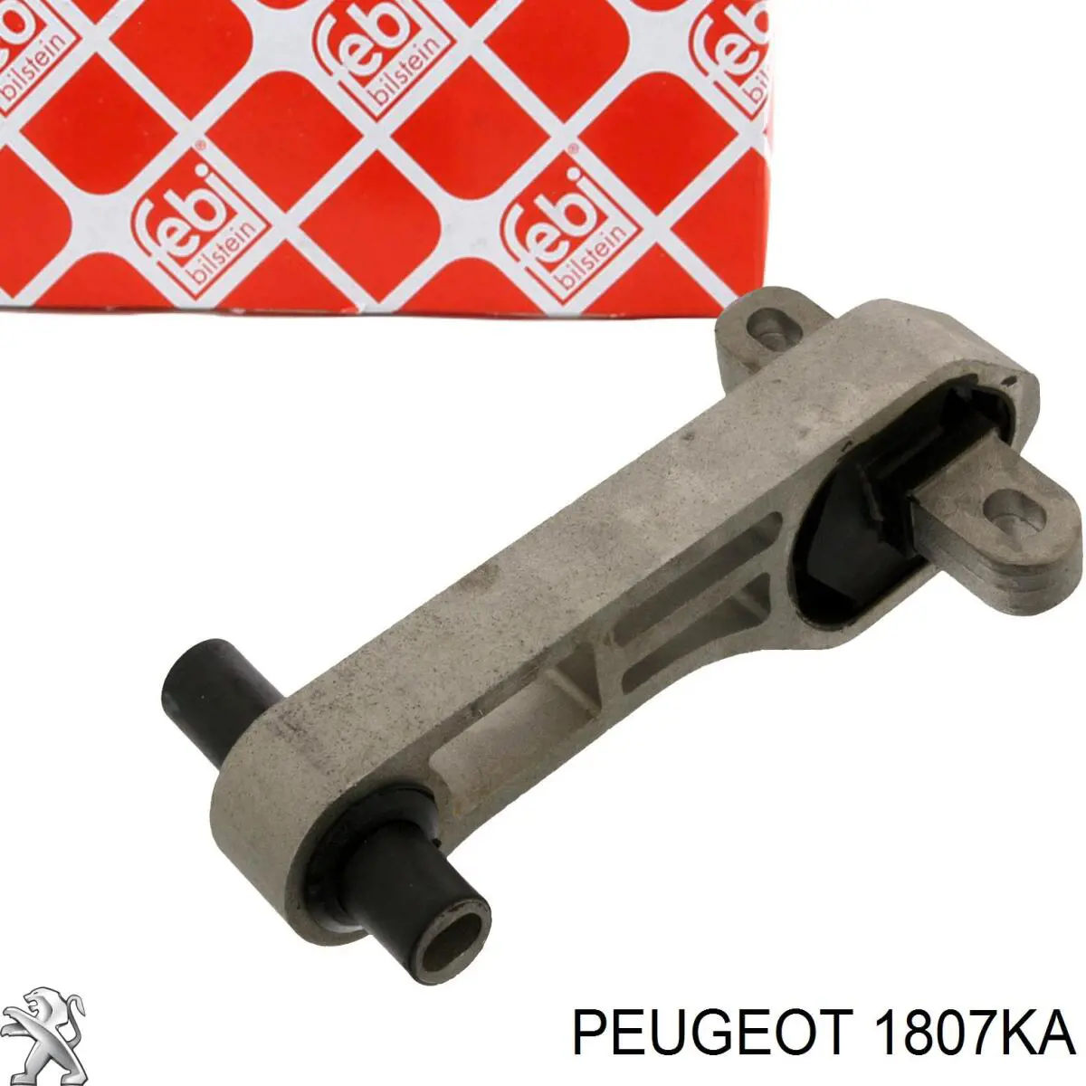 Soporte de motor trasero 1807KA Peugeot/Citroen