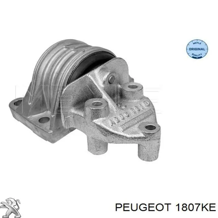 Soporte de motor derecho 1807KE Peugeot/Citroen