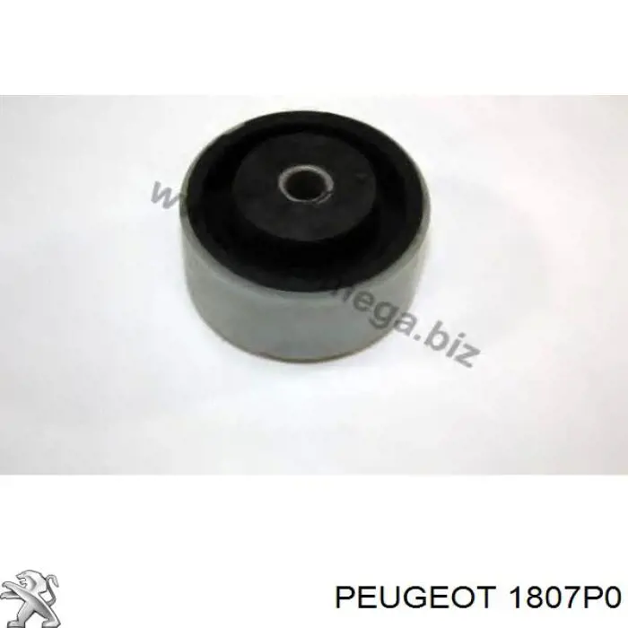Soporte de motor trasero 1807P0 Peugeot/Citroen