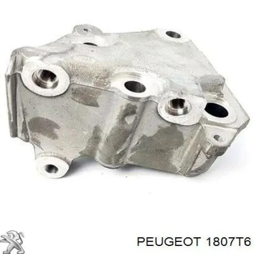 Soporte para taco de motor derecho 1807T6 Peugeot/Citroen